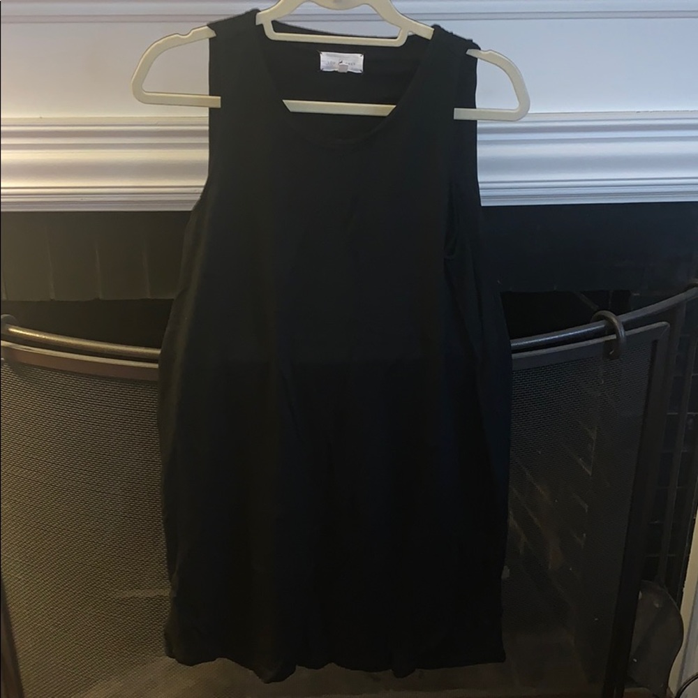 Beautiful Lou and Grey tank dress